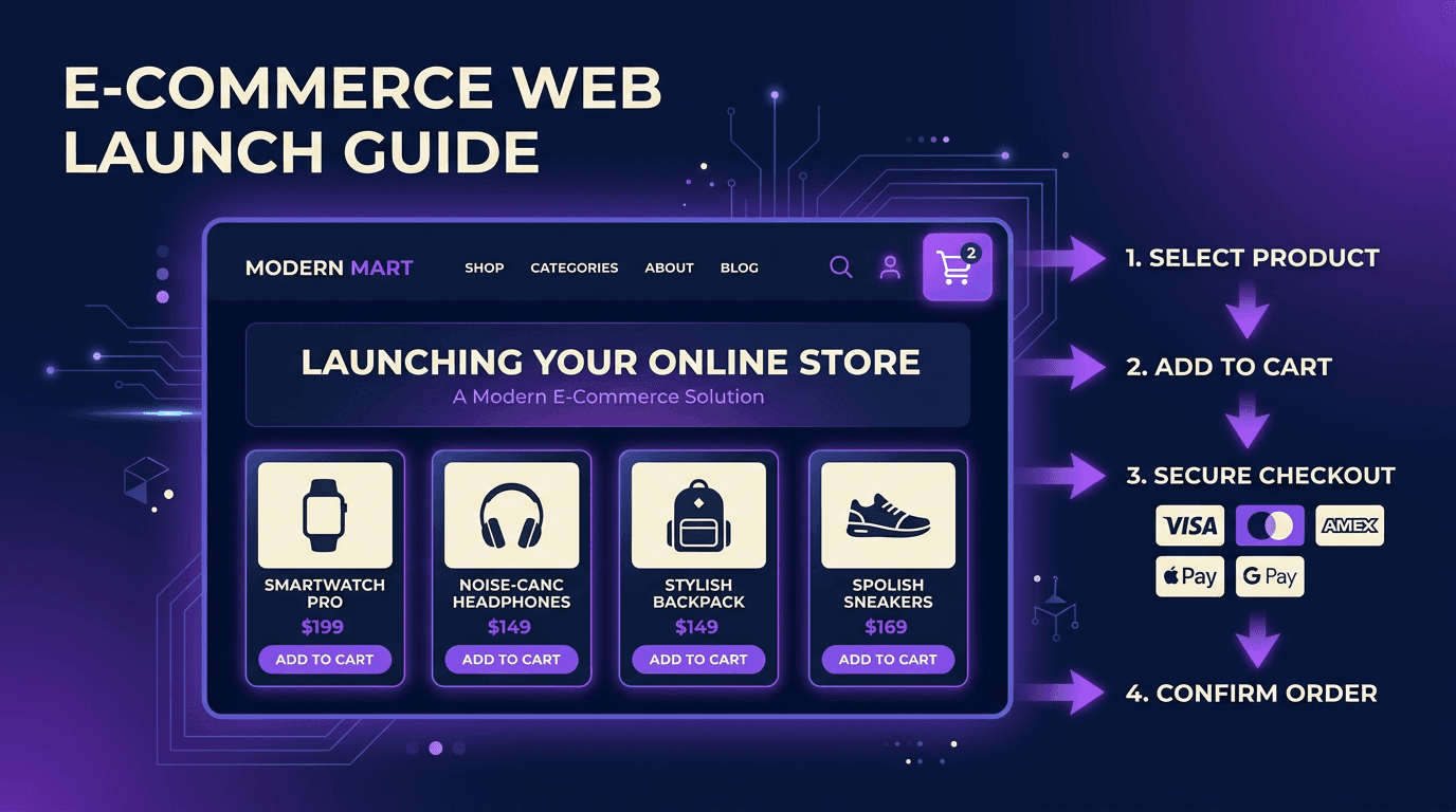 Webshop indítás lépésről lépésre — termékek, fizetés, szállítás